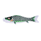 【鯉のぼり】鯉のぼりセット 銀翔 0.8m グリーン単品【送料無料】
