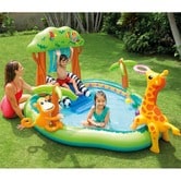 INTEX ジャングルプレイセンタープール 216×188×124cm キッズ 子供 水遊び 家庭・・・