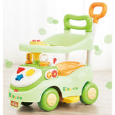 【オンライン限定価格】Baby cle（ベビークル）3step よくばり ビジーカー 乗用玩具 ベ・・・
