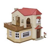 【オンライン限定価格】シルバニアファミリー 赤い屋根の大きなお家 -屋根裏はひみつのお部屋-【送料・・・