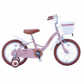 16インチ 身長102～117cm 子供用自転車 クッキー（ピンク）補助輪 泥除け 女の子 かわいい