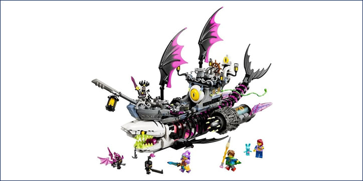 レゴ LEGO ドリームズ 71469 ナイトメア・シャーク号