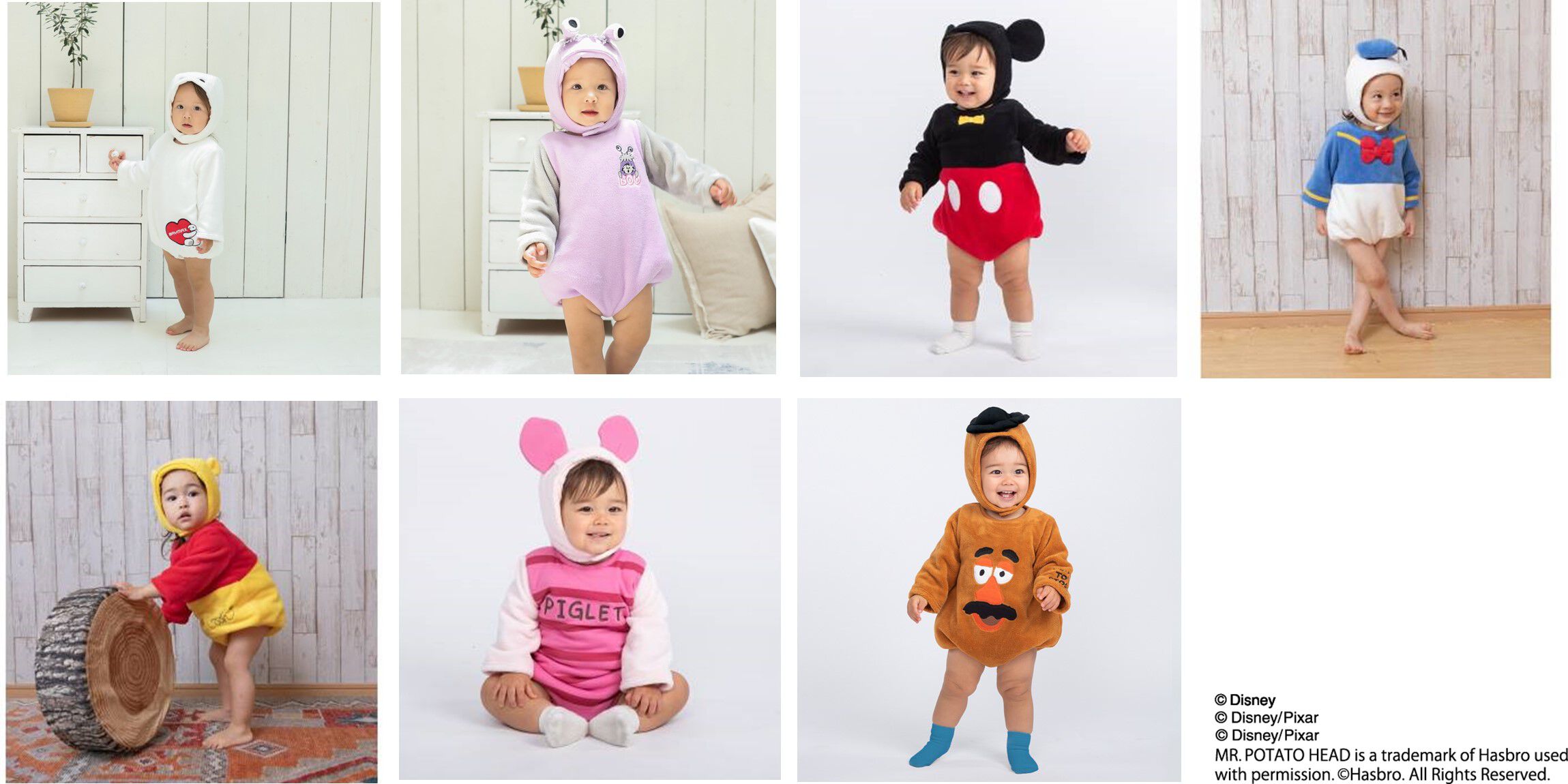 ミッキーやピカチュウなど、ハロウィンにも大活躍するかわいいベビー服