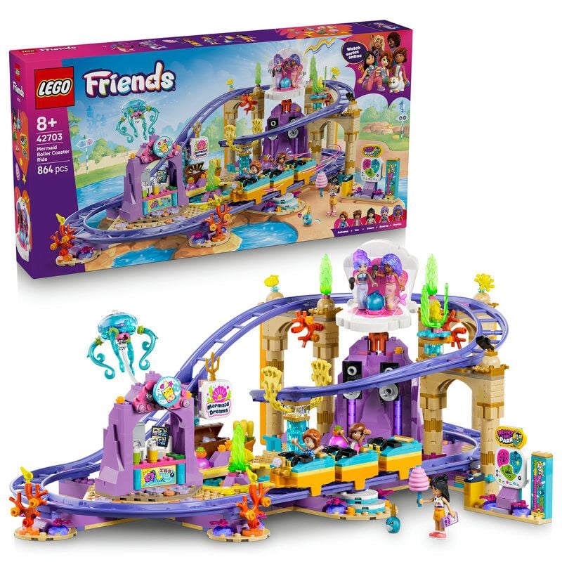 レゴ LEGO フレンズ きらきらマーメイドのドリームコースター おもちゃ