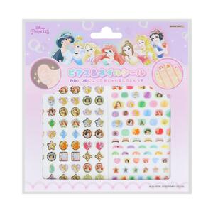 ピアス＆ネイルシール ディズニープリンセス