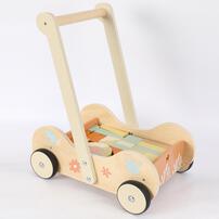 プレイポップ 知育おもちゃ 木製ベビーウォーカー 押し車 カタカタ トイザらス限定 1歳 2歳 誕生日プレゼント 男女兼用 Play POP playpop クリスマスプレゼント