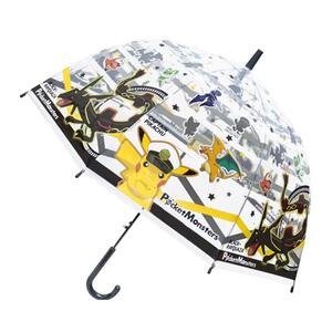 子供ビニール傘 ポケットモンスター ブラック 55cm クリスマスプレゼント