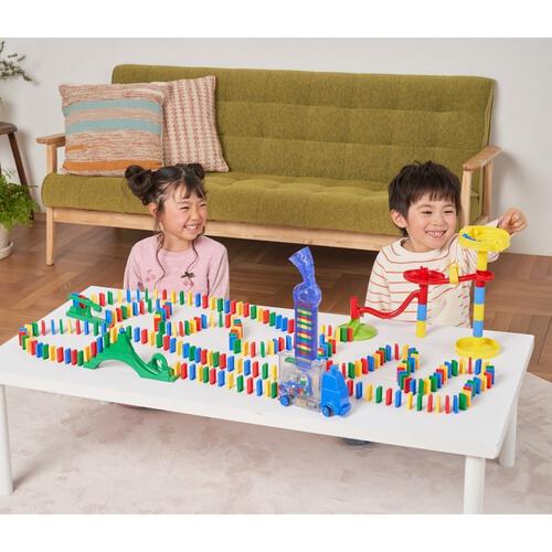 プレイポップ ドミノシティ DXセット（ドミノマシン付き） トイザらス限定 クリスマスプレゼント 5歳 6歳 7歳