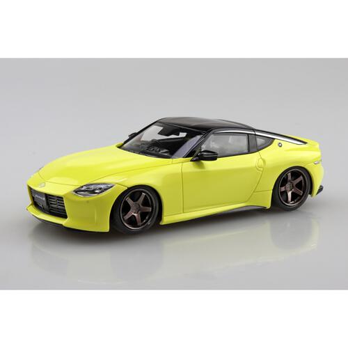 楽プラ スナップキット 1/32 日産 RZ34 フェアレディZ カスタムホイール(イカヅチイエロー)