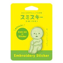 スミスキー エンブロイダリーステッカー ヒザカカエスキー