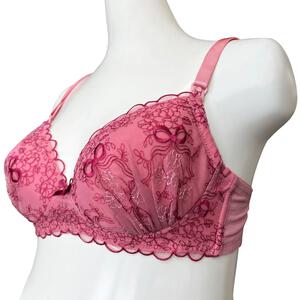 【ブラックフライデー】Petit jouet for maternity プティジュエット ベベシェリ 授乳ブラ リボン(ピンク×M MU) ベビーザらス限定