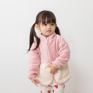 ベビーザらス限定　COJIKA マイクロフリース 切り替えジャケット(ピンク×95ｃｍ)