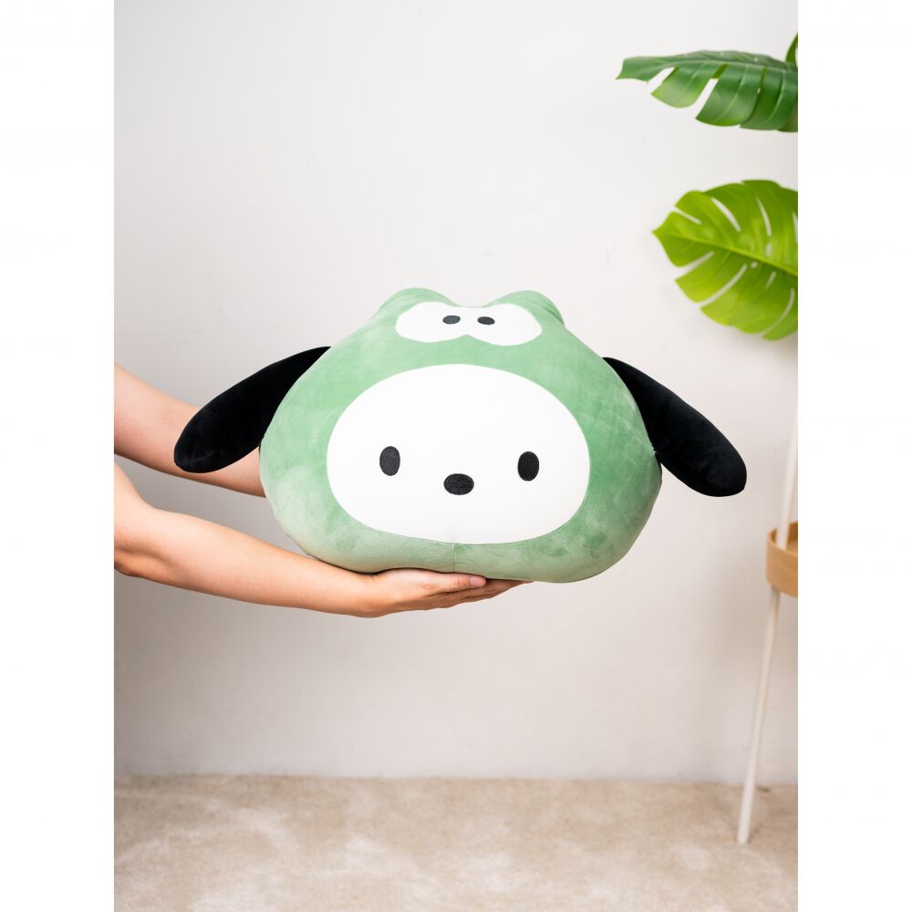 サンリオキャラクターズ ダイナソー フェイス型ぬいぐるみ ポチャッコ