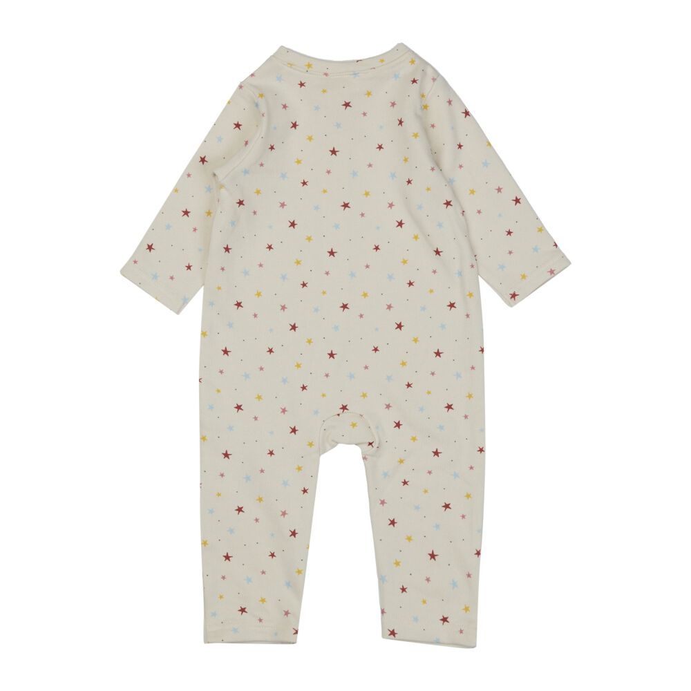 FirstCloset×mioさん】 長袖ファスナーオール 星柄 裏毛