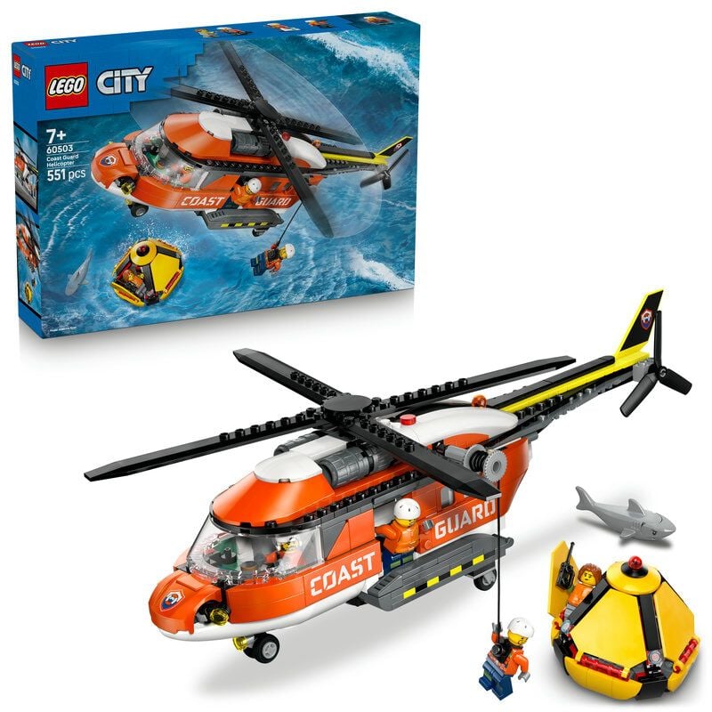 りょう出品 オンライン限定価格】レゴ LEGO シティ 沿岸警備隊ヘリコプター 60503