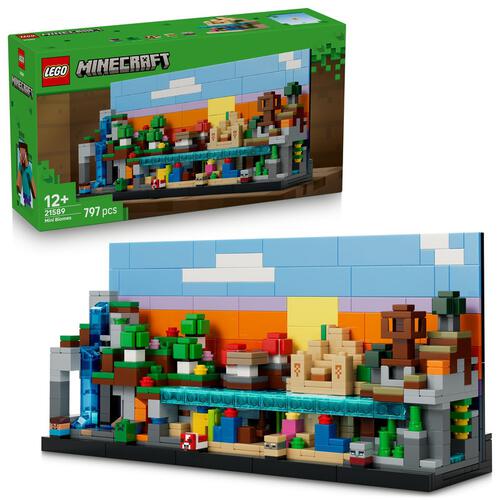 レゴ LEGO マインクラフト ミニバイオーム 21589｜おもちゃ 玩具 誕生日 プレゼント ブロック 12歳 13歳 14歳