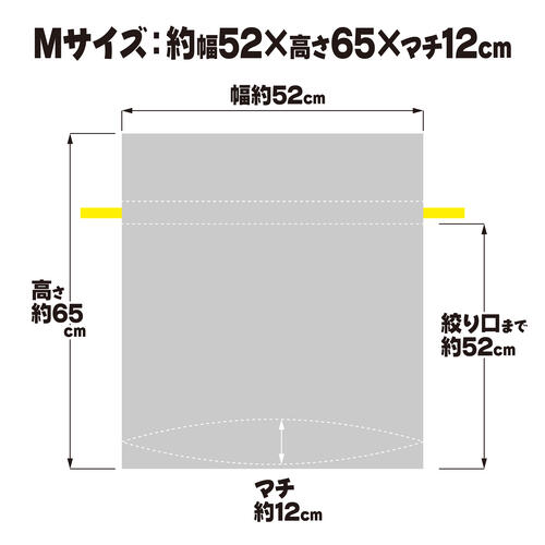 ディズニーキャラクター ビニールギフトバッグ（約）52ｘ65cm Mサイズ クリスマスラッピング 巾着袋 おもちゃ 子供 リボン 簡単 マチあり かわいい トイザらス限定