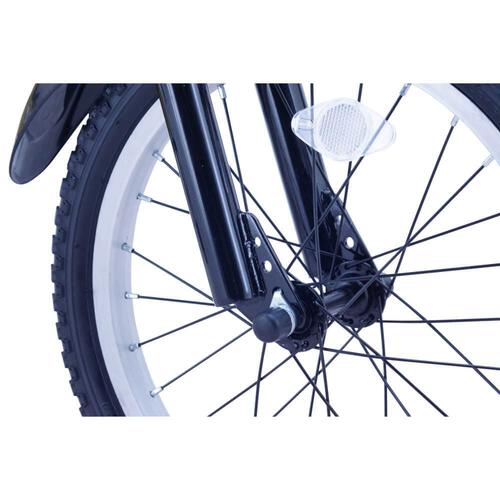 16インチ 身長102～117cm 子供用自転車 ブラック マトリックス（イエロー） 補助輪付き自転車 泥除け 男の子 かっこいい トイザらス限定 3歳 4歳 5歳