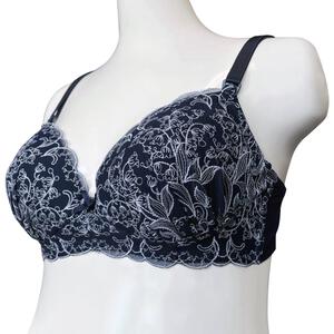 【ブラックフライデー】Petit jouet for maternity プティジュエット ベベシェリ 授乳ブラ スズラン(ネイビー×L MU) ベビーザらス限定