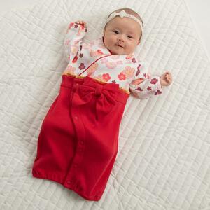 袴ドレスオール スムス 女児(レッド×50-70) ベビーザらス限定