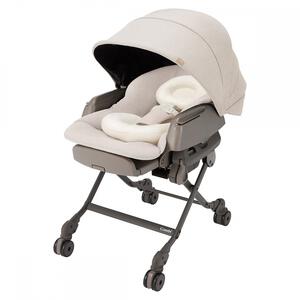 Combi コンビ ホワイトレーベル ネムリラ コードレス premium エッグショック HR パールベージュ ハイローラック 新生児～4歳頃