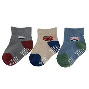 3Pワンポイント車柄ショートソックス ベビーザらス限定