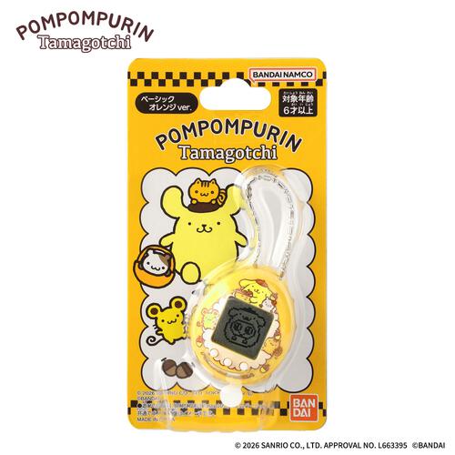 【予約受付商品】POMPOMPURIN Tamagotchi ポムポムプリン たまごっち ベーシックオレンジ ver.【出荷予定日：2026年4月11日】
