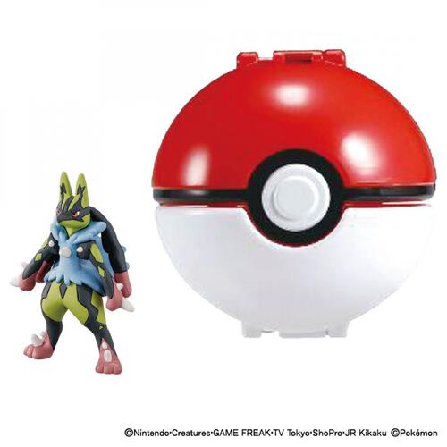 ポケモン モンコレ ポケデルゼ 黄色いメガルカリオ（モンスターボール）