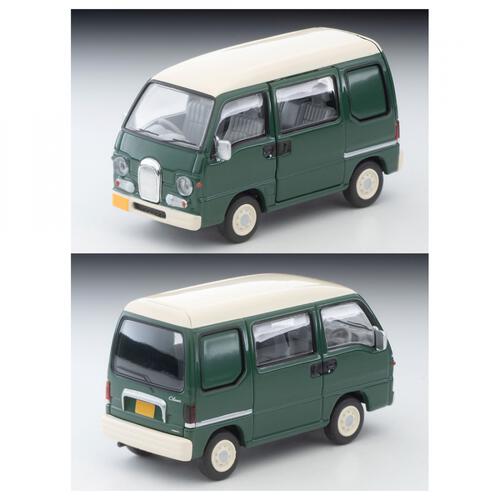 トミカリミテッドヴィンテージ LV－N249e スバル サンバー ディアス クラシック（緑/クリーム）96年式