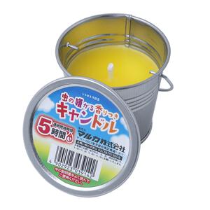 虫の嫌がる香り付きキャンドル 屋外 虫よけ