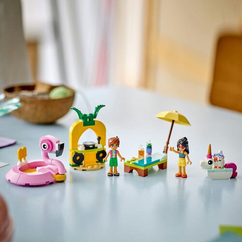 レゴ LEGO フレンズ ユニコーンとフラミンゴのプールパーティ 42658｜おもちゃ 玩具 誕生日 プレゼント ブロック 5歳 6歳 7歳