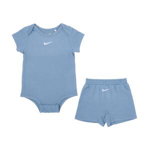 NIKE ベビー2点セット 66N788-U1T  ブルー&times;80cm