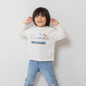 ベビーザらス限定　パウ･パトロール 長袖Ｔシャツ(アイボリー&times;95cm)