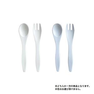 dear BABY ディアベビー バンブー抗菌ベビースプーン＆フォーク【色ランダム】ベビーザらス限定
