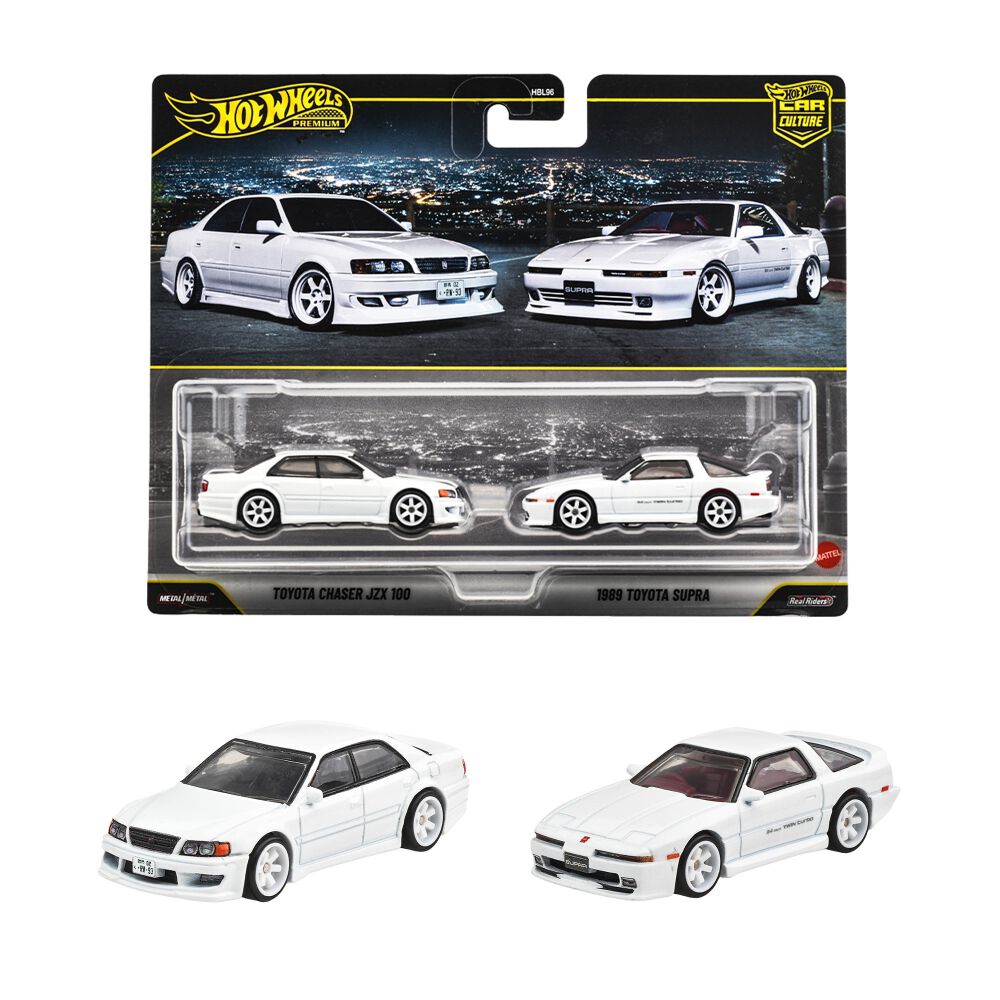 予約受付商品】ホットウィール プレミアム2パック トヨタ チェイサー