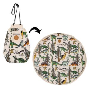 プレイポウチ ディノ・アイランド 【プレイマット 収納バッグ 直径145cm 3歳頃～】