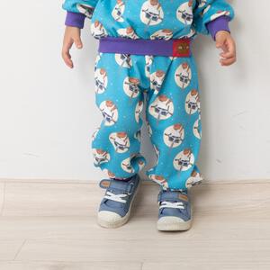 【Universal × chimajiro0730さん】 E.T. 総柄ロングパンツ パステルブルー×110cm