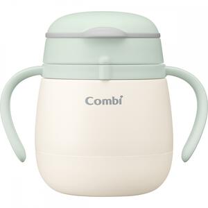 Combi コンビ ラクマグ ステンレス 漏れないストロー mini R (グリーン) 6ヵ月～