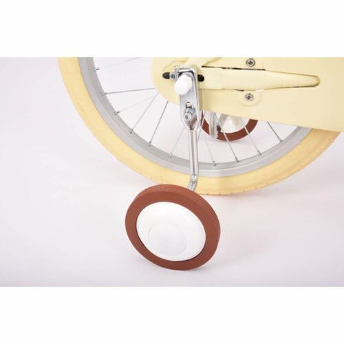 18インチ 身長110～130cm 子供用自転車 リグワークス TNB-18 イエロー 補助輪付き自転車 低床フレーム カゴ 女の子 トイザらス限定