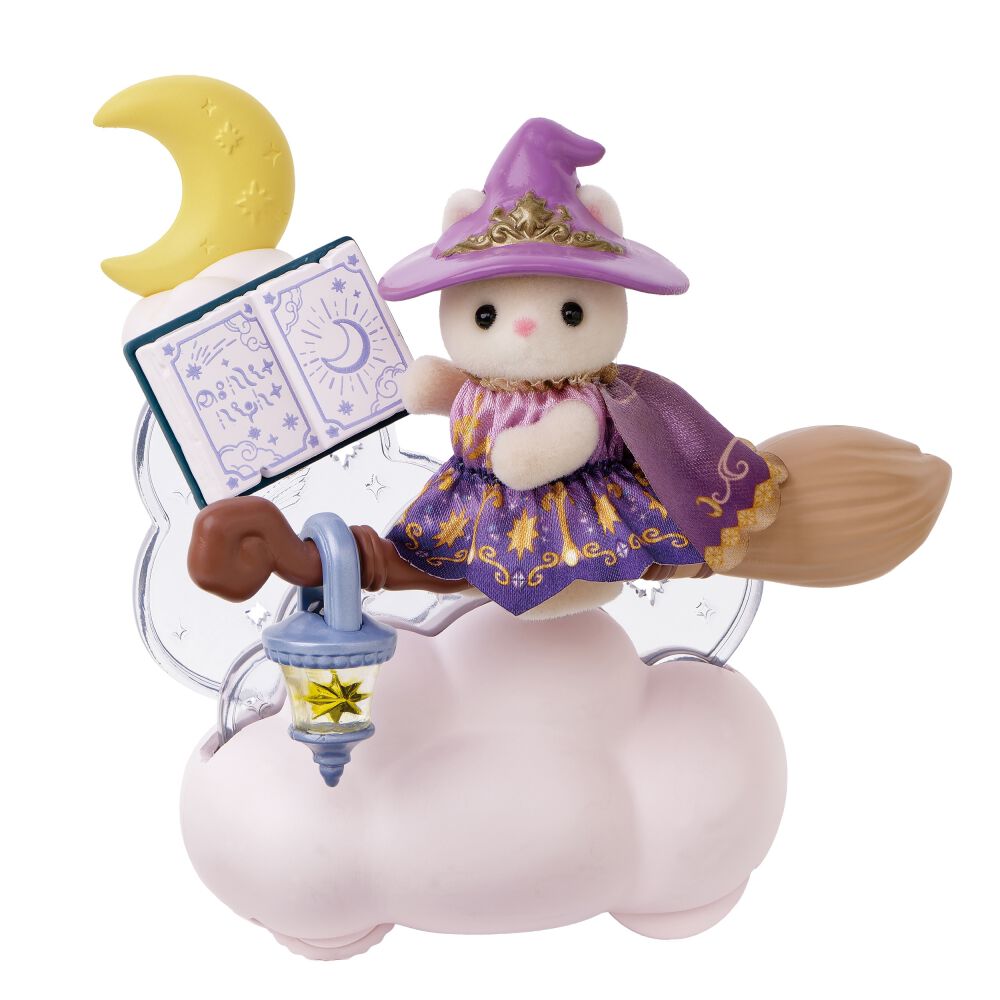 シルバニアファミリー Little Tales Collection 月夜の空飛ぶほうき