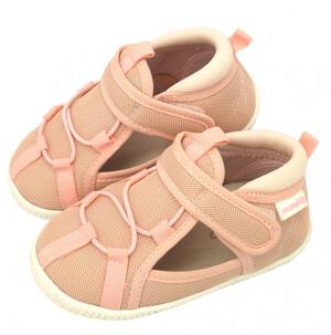 クロスベルトサンダル 水抜き ピンク 13.0cm