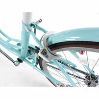 22インチ 身長120～135cm 子供用自転車 バレンタイン2（ミントブルー）かわいい 女の子 トイザらス限定 7歳 8歳 9歳