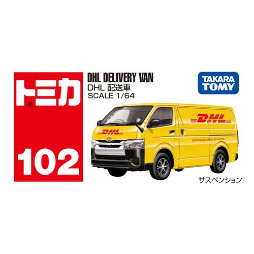 【予約受付商品】トミカ No.102 DHL 配送車【出荷予定日：2026年3月21日】
