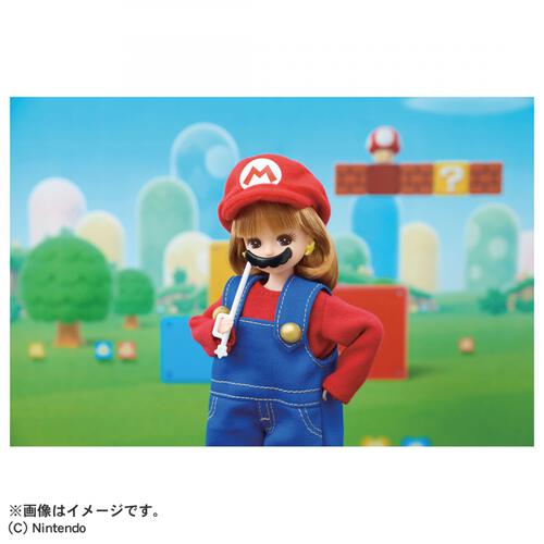 【予約受付商品】リカちゃん 人形 スーパーマリオ リカちゃん マリオスタイル【出荷予定日：2026年4月18日】