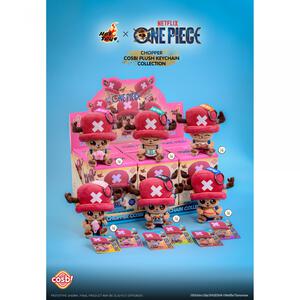 【ホットトイズ・ZAKKA】コスビ・ぬいぐるみキーチェーン Netflixシリーズ「ONE PIECE」チョッパー【種類ランダム】