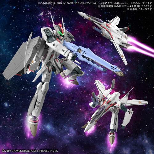 HG 1/100 VF-25F メサイアバルキリー(早乙女アルト機)