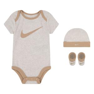 NIKE BABY 3PC LN0072-W67 ライトベージュ&times;60-70cm