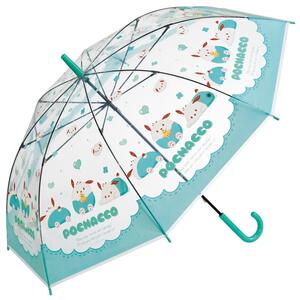 ポチャッコ ビニール傘 グリーン×60cm