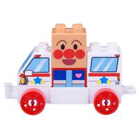 つながる！ひろがる！のりものブロックシリーズ アンパンマンときゅうきゅうしゃ