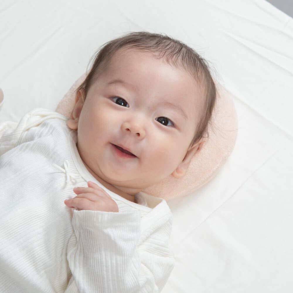 頭のかたちをよくする枕 ソフトチューブ（ピンク）日本製(ピンク